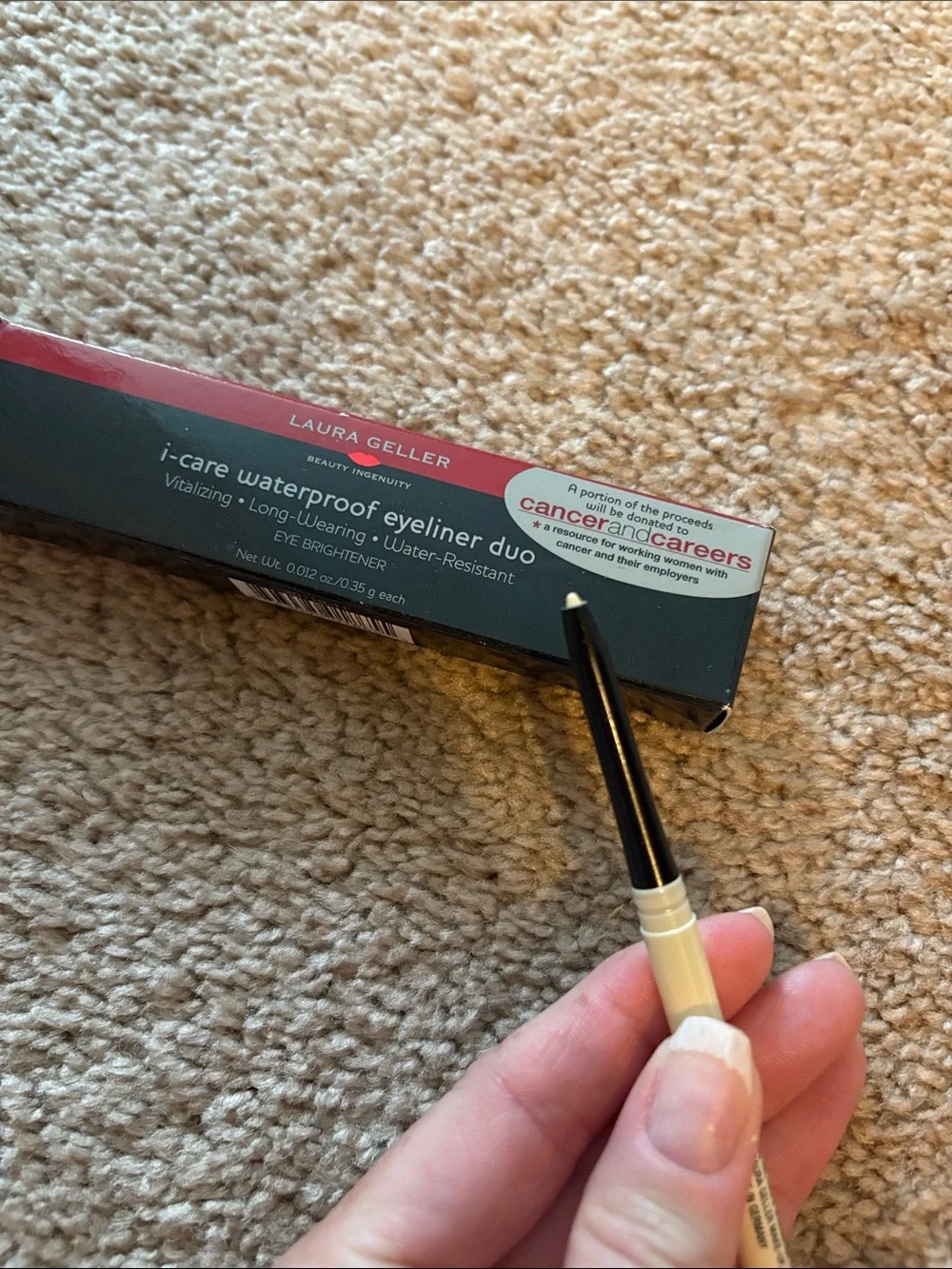Laura Geller Waterproof Eyeliner one